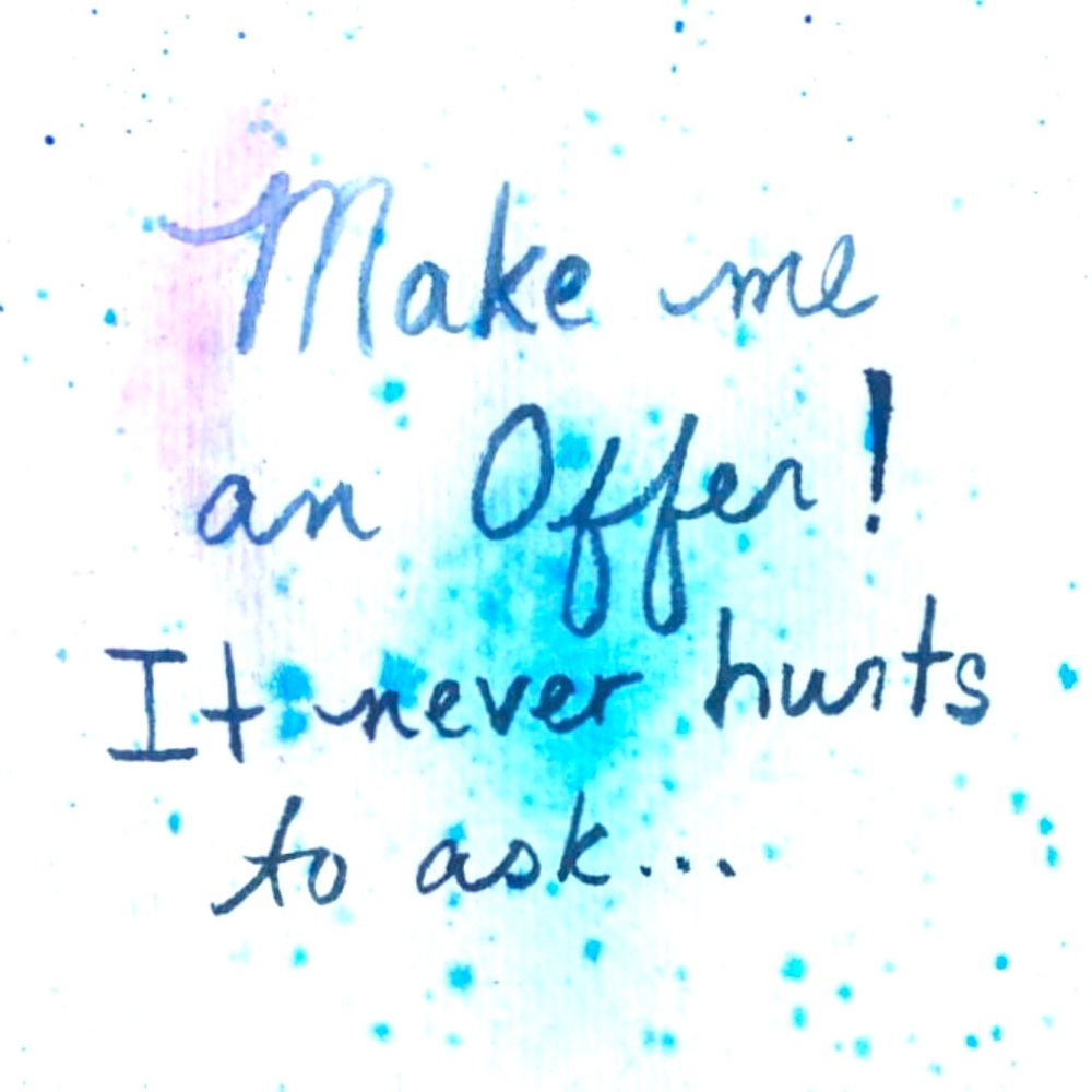 Offers encouraged!